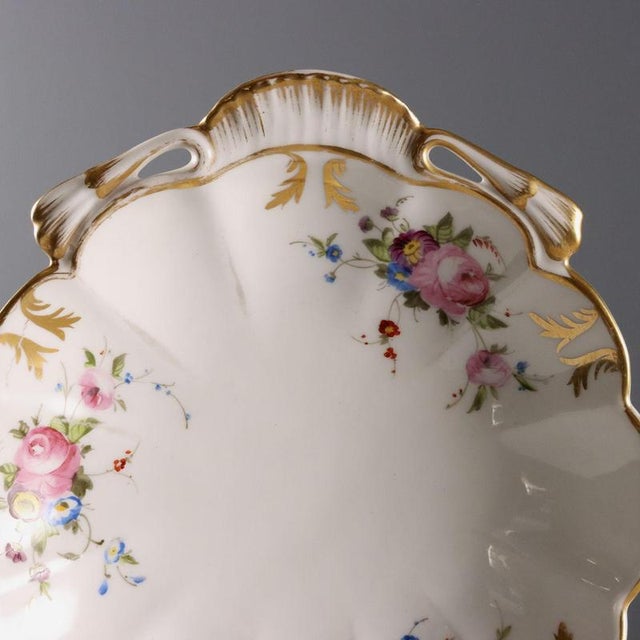 Porcelain Saucers, Set of 3 For Sale - Image 14 of 16