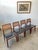Mid Century Walnut and Cane Dining Set For Sale - Image 14 of 16