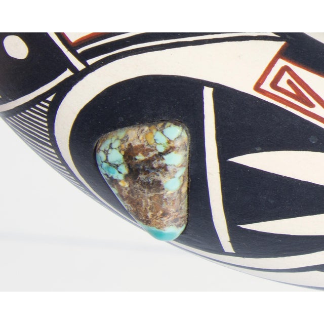 Stone Robert Reid Ute Mountain Ute Pottery Vessel For Sale - Image 7 of 8