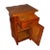 Art Nouveau Solid Cherrywood Country Bedside Table, 1890s For Sale