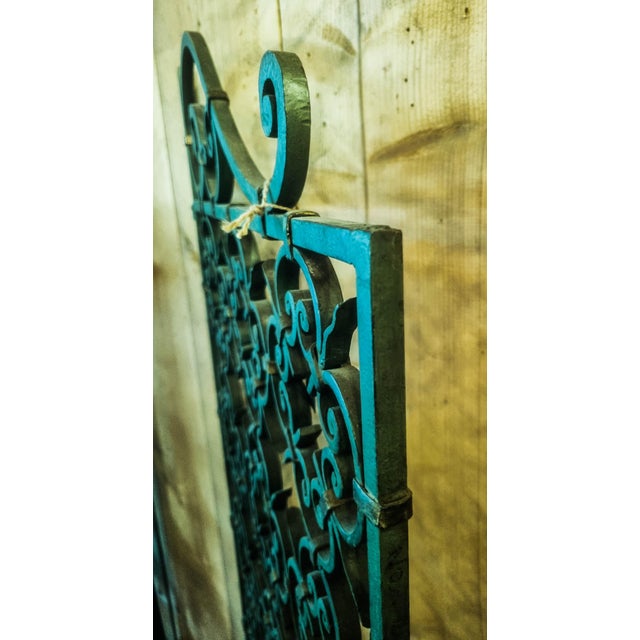 Vintage Interior Grilles in Wrought Iron, 1950s For Sale - Image 6 of 12