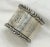 Heavy Antique American Victorian Solid Coin Silver Napkin Ring With Single Letter "K" Monogram - Circa 1860s For Sale - Image 4 of 11