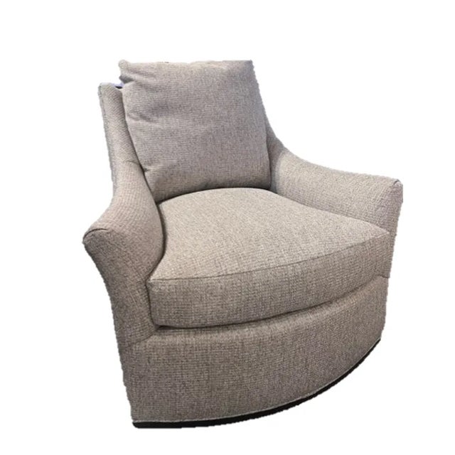 Contemporary Ridley Swivel Chair For Sale - Image 4 of 4