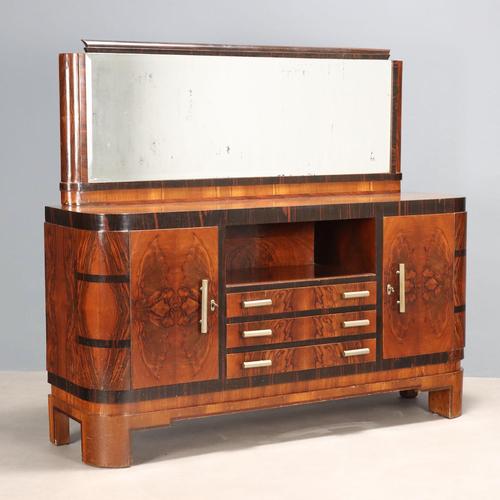 Dresser with Mirror, 1930s For Sale - Image 12 of 12