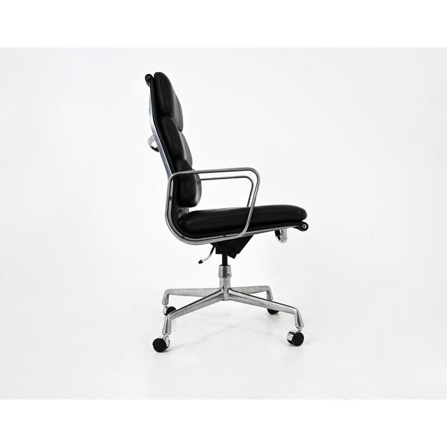 Soft Pad Chair by Charles and Ray Eames for Ring Mobelfabrikk, Norway, 1970s For Sale - Image 4 of 10