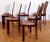 1980s Lara Dining Chairs in Bordeaux Leather by Giorgio Cattelan for Cattelan Italia, 1984, Set of 6 For Sale - Image 5 of 16