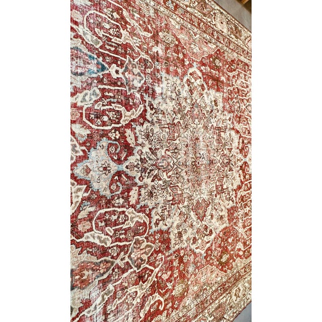 Antique Persian Bakhtiari - 18'7"x12'5" For Sale In Los Angeles - Image 6 of 10
