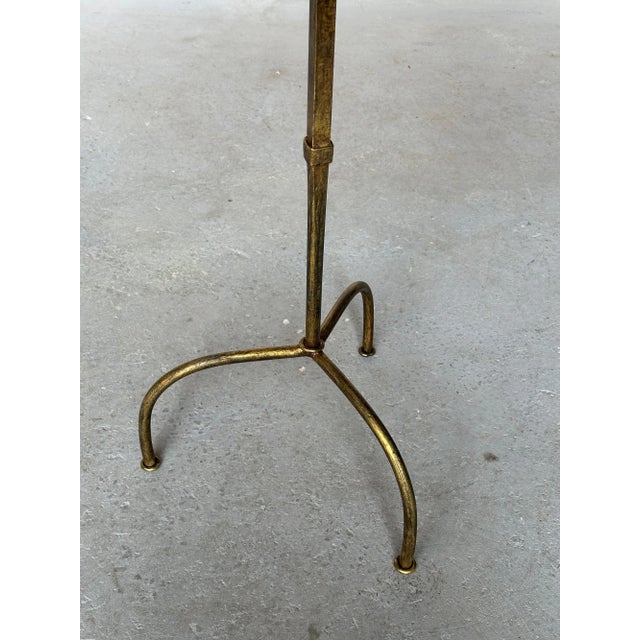 Spanish Iron Drinks Table on an Arched Tripod Base For Sale - Image 10 of 12