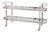 Regina Andrew Carter Polished Stainless Steel Bar Cart For Sale