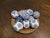 Collection of Ten Blue and White Decorative Ceramic Balls This is a beautiful set of 10 balls they are wonderfully...