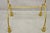 Gold Mid 20th Century Italian Hollywood Regency Gold Gilt Metal Iron Towel Rack With Tassel Feet For Sale - Image 8 of 9