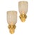 Brass and Glass Murano Wall Sconces, 1990, Set of 2 For Sale - Image 17 of 17