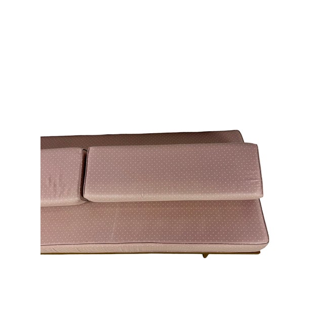 Vintage Mid-Century Modern Wood Platform Sofa Daybed For Sale - Image 14 of 18