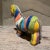 South African Fenix Raku. Hand Made Ceramic Pottery Rainbow Animals- Set of 4 For Sale - Image 11 of 18