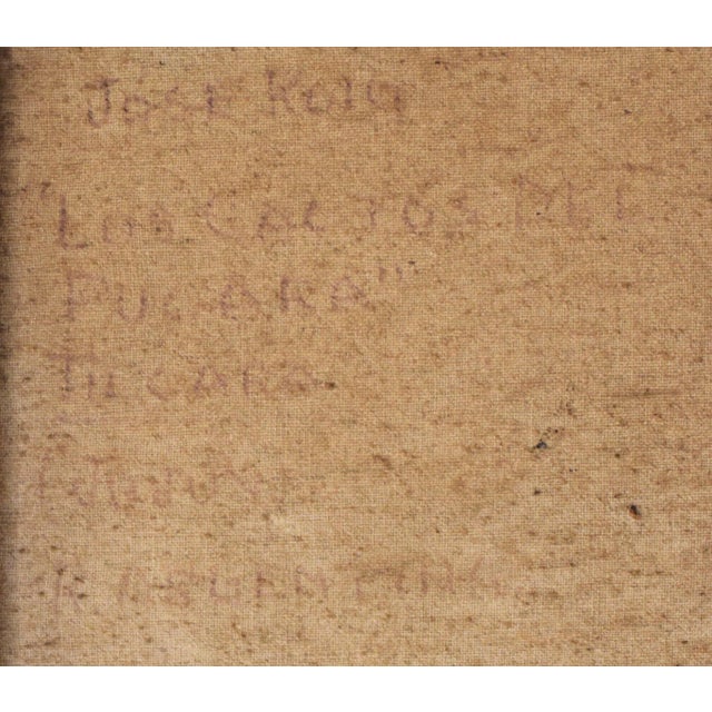 José Roig, Purcará De Tilcara, Early 20th-Century, Oil on Canvas For Sale - Image 8 of 9