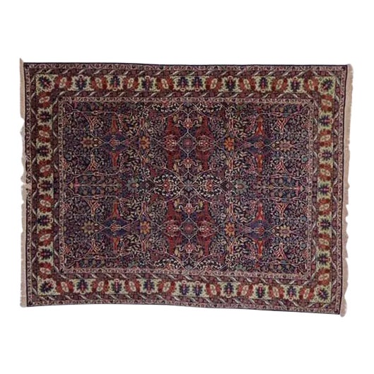 1920s Persian Kashan Palace Rug For Sale