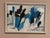 Original swedish oil on panel – “abstract composition” by sven h. Engberg – signed – vintage & framed – 56 × 43 cm (22" ×...