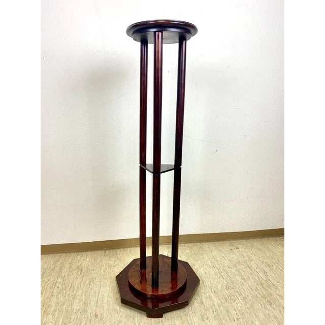 Art Nouveau Bentwood Pedestal, Austria, 1900s For Sale - Image 4 of 10