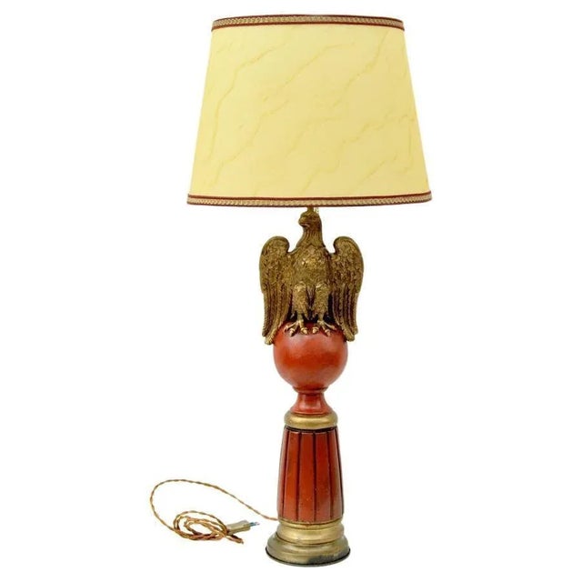 Metal German Table Lamp, 1940s For Sale - Image 7 of 7