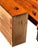 Antique Federal Tiger Maple Chest of Drawer With Original Red Wash & Grain Paint For Sale - Image 12 of 12