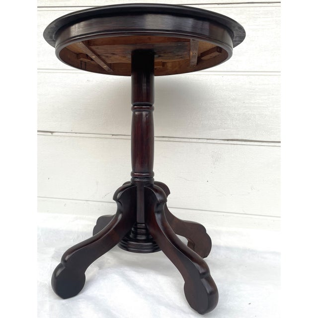1920s Round Ash Side Table, 1920s For Sale - Image 5 of 18