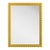 Fleur Home Carnival Chaos Rectangle Mirror in Gold Leaf, 30x40 For Sale