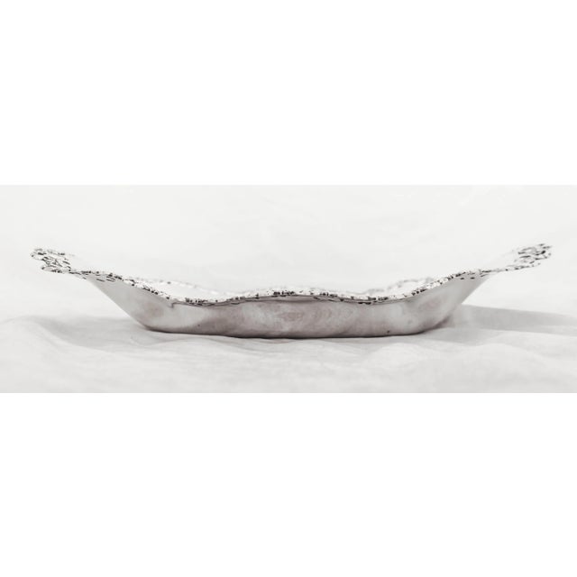 Sterling Silver Art Nouveau Breadbasket For Sale In New York - Image 6 of 8