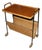 Small Mid-Century Modern Bar Cart with Magazine Rack, 1960s For Sale