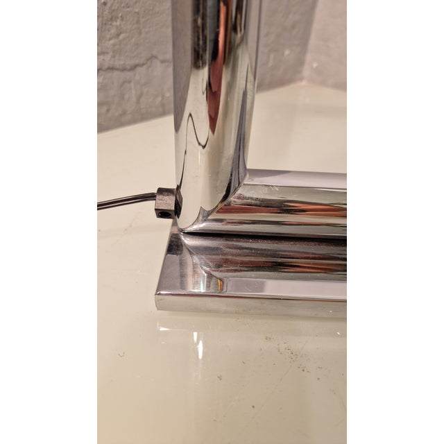 Industrial Chrome Tamara Table Lamp with Adjustable Tubular Frame by William Pianta for Nahoor, 2000s For Sale - Image 11 of 12