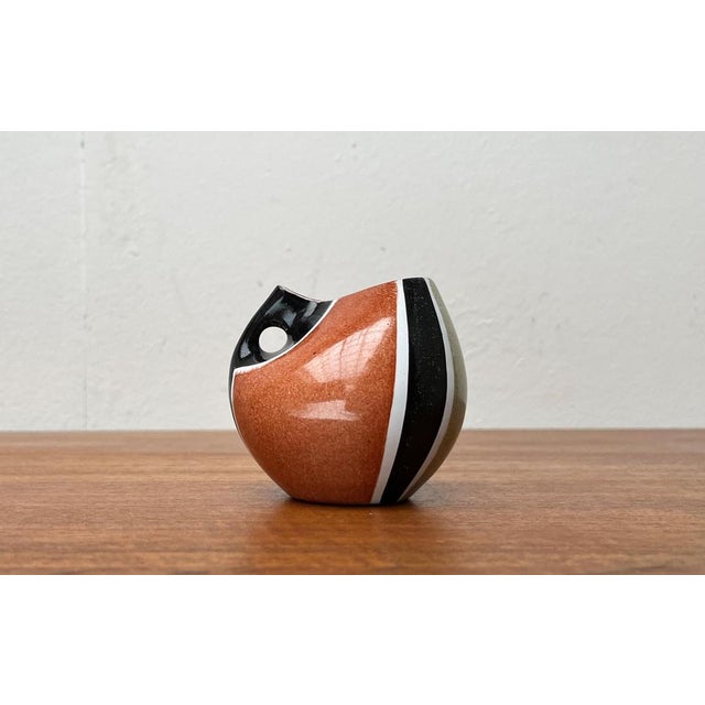 Mid-Century German Ceramic Vase from Krösselbach Keramik, 1960s For Sale - Image 14 of 17