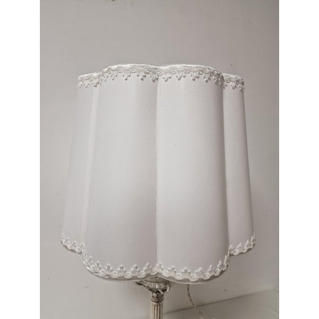 Sterling Silver Table Lamp from Hamilton & Inches Ltd., Early 1900s For Sale - Image 14 of 17