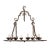 Mid 20th Century French Eight-Light Chandelier For Sale - Image 11 of 11