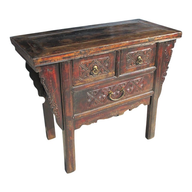 19th Century Qing Dynasty Alter Console Table For Sale