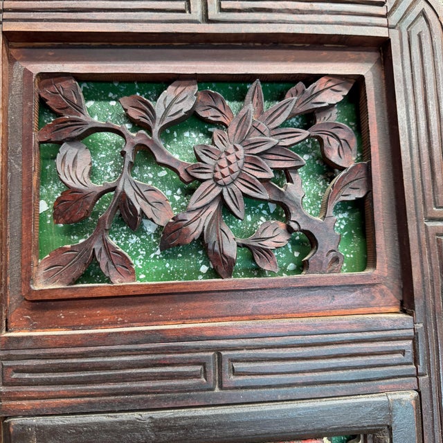 Antique Chinese Carved Wood Panels Possibly From the Qing Dynasty For Sale - Image 10 of 17