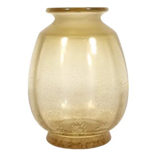 Tin Crackle Vase by Andries Dirk Copier For Sale