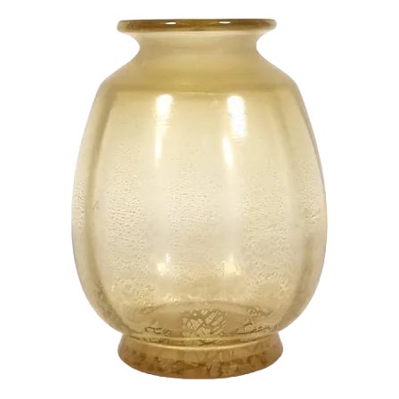 Tin Crackle Vase by Andries Dirk Copier For Sale