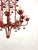 Metal Immense Vintage Italian Tole Faux Bamboo Pagoda Lattice Brass Bell Chandelier ~ Rewired ~ Restored ~ Rejuvenated ~ Ready to Hang ~ For Sale - Image 7 of 12
