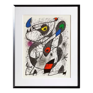 Miro a l'Encre Ii, Lithograph by Joan Miro