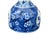 Chinese Blue White Porcelain Fat Base Flowers Graphic Small Vase - Set of 2 For Sale In San Francisco - Image 6 of 6