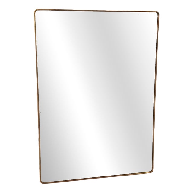 Vintage Mirror in the style of Gio Ponti, 1960s For Sale