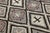 Gray Modern Navajo Style Wool Area Rug – Geometric Diamond Lattice With Cross Motifs For Sale - Image 8 of 10