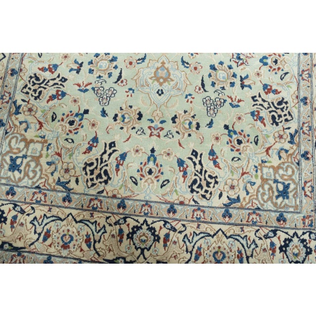 Textile Hand-Knotted Oriental Rug in Silk For Sale - Image 7 of 13