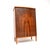 Vintage Danish Walnut and Brass Chest of Drawers, 1960s For Sale - Image 11 of 11