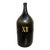 Large Antique French Hand Blown and Painted Wine Bottle, Normandy, Circa 1880s For Sale