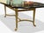Jansen Octagon Glass Top Coffee Table, Solid Brass, Rama Head, Hollywood Regency For Sale In New York - Image 6 of 8