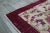 1970s Southwestern Style Floral Design Wool Wine Red Turkish Vintage Rug For Sale - Image 10 of 12