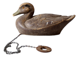 1950s General Fibre Ariduk Mallard Hen Duck Decoy