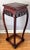 1970s 1970s Chinese Hand Carved Rosewood Plant Stand Side Table For Sale - Image 5 of 10
