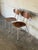 Mid-Century Modern Plywood Stacking Chairs Set of 2 Mid-Century Modern 1970s For Sale - Image 3 of 11
