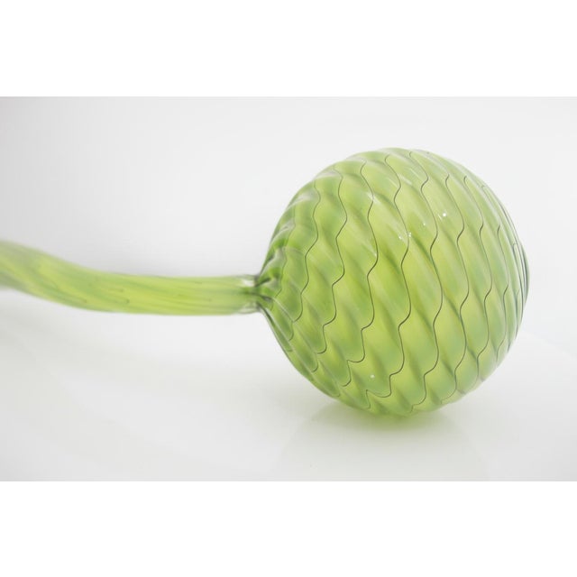 Dale Chihuly 2pc Parrot Green Persian Series Hand Blown Art Glass Sculpture For Sale - Image 15 of 18